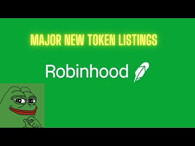 Robinhood 列出了 XRP 和其他代幣，這些代幣的到來將帶來巨大的推動力！