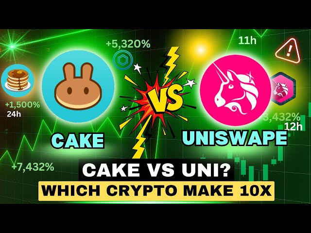 Uniswap vs. PancakeSwap | Welche Krypto-Münze maximiert Ihre Gewinne Cake oder Uni?