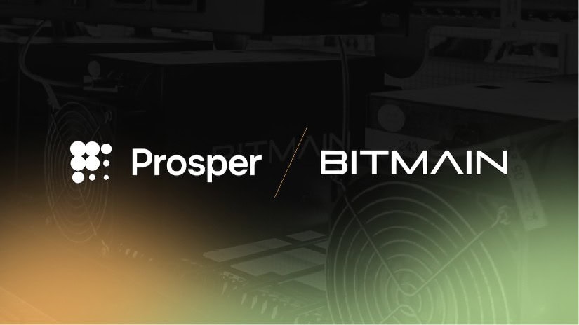 BITMAIN과 Prosper, 비트코인 ​​채굴 실행 품질 향상을 위해 전략적 파트너십 체결