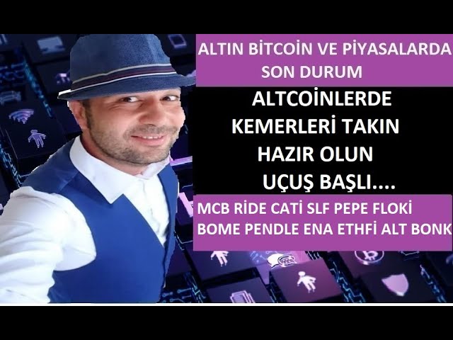 비트코인 - 알트코인 MCB RIDE CATİ SLF PEPE FLOKİ BOME PENDLE ENA ETHFI ALT BONK의 최신 상황