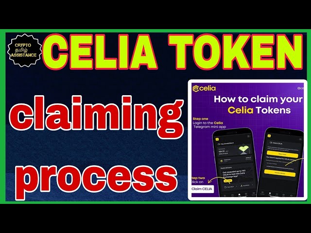 CELIA token claiming Process & BLESS new mining like grass @cryptotamilassistance #celia #grass