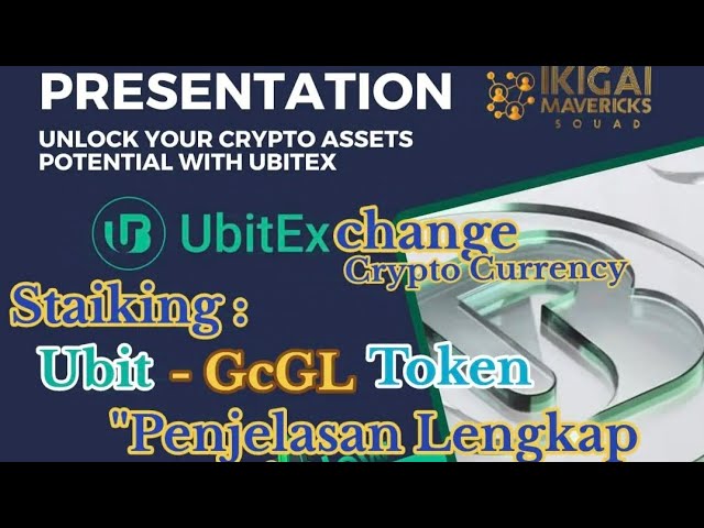 Ubitex の完全な説明 - 取引所 - ステーキング Ubitex - GcGL トークン - 暗号 #digitalassets #presale