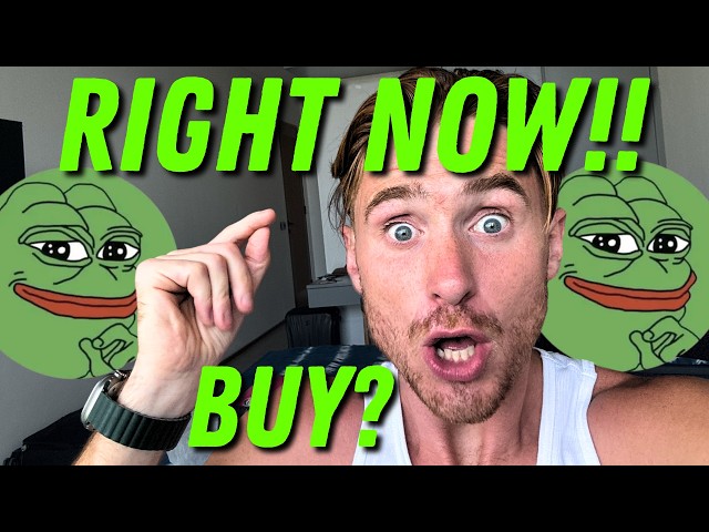 🚨 PEPE COIN：天哪*K....為什麼會掉落？ ！ （立即購買還是等待？！？）