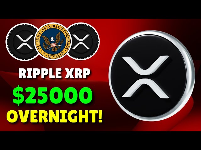 Ripple XRP 一夜飙升至 25,000 美元！这就是它发生的原因