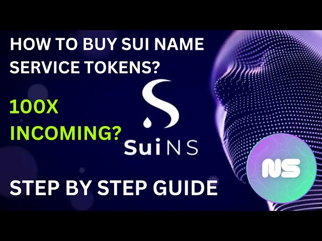 如何使用 SUI 名称服务 $NS 令牌 |分步指南