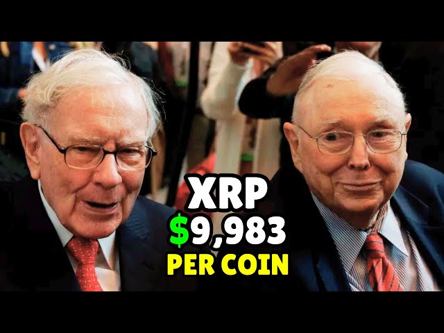 華倫巴菲特宣布 XRP 不會出現衰退！ SEC 為 RIPPLE 執行長提供歷史性和解！ （10,000 美元）