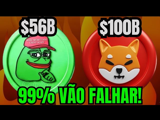 56 Milliarden US-Dollar für PEPE COIN und 100 Milliarden US-Dollar für SHIBA INU – 99 % werden scheitern