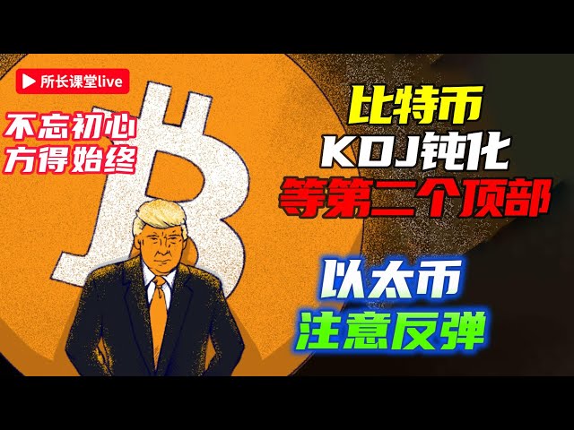 比特币顶部模型反包要等第二个| 比特币关注MA5能否跌破| 以太币3000支撑注意楔形调整突破B浪反弹| 学习才是最好的投资 |