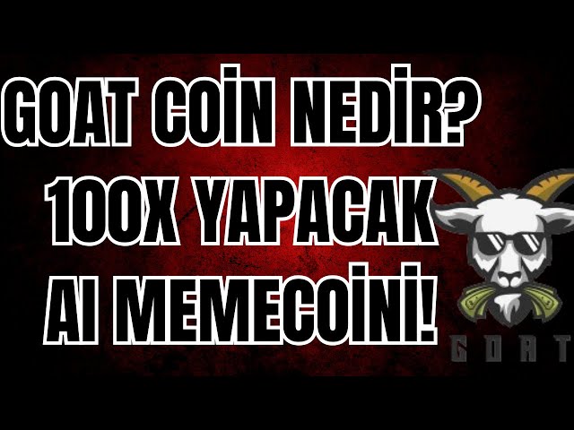 WHAT IS GOAT COIN / GOATSEUS MAXIMUS CAN INCREASE 100X IN BULL / BEWARE OF ARTIFICIAL INTELLIGENCE MEMECOINS!