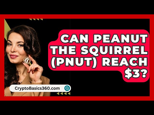 松鼠花生 (PNUT) 能达到 3 美元吗？ - CryptoBasics360.com