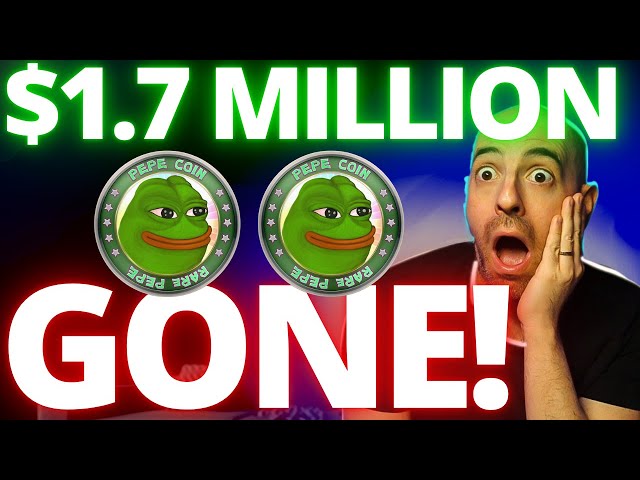 🚨PEPE COIN : Holy Moly.... TU N'AS PAS LONGTEMPS !!!!! (Acheter maintenant !?)