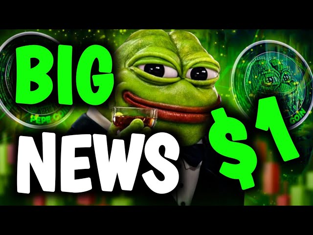 PEPE コイン価格予測 $1💸Pepe コイン速報🔥今日の Pepe コイン更新🔥Pepe コインニュース更新