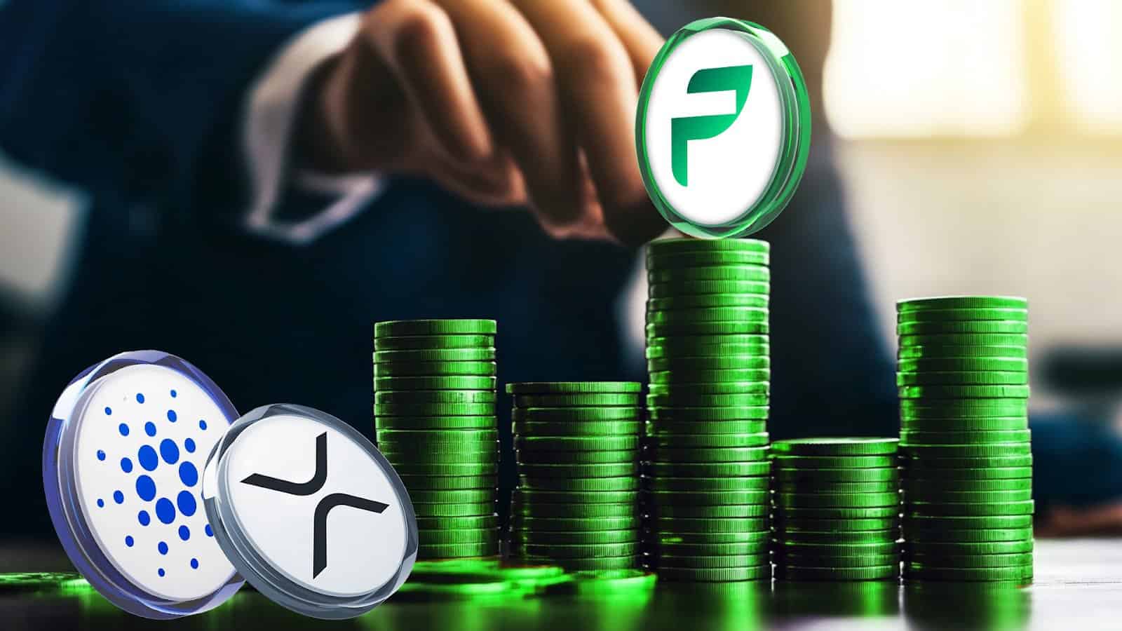 La route vers 1 $ : XRP, Cardano (ADA) et PCHAIN ​​deviennent des concurrents de premier plan sur le marché de la cryptographie