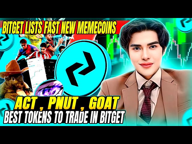 BITGET BESTE MEMECOINS – x100 POTENTIAL PNUT ACT GOAT UPDATE