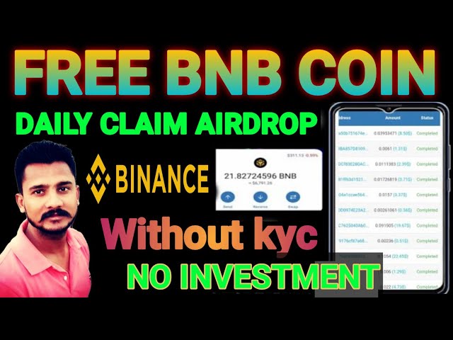 New Crypto Loot Today Free BNB Coin💰instant Payment Airdrop🔥Binance New Offer | Bnbpick | Bnb price