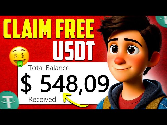 How To Get Free Crypto - Claim $6.5 USDT Without Investment | Best Paying Site 2024