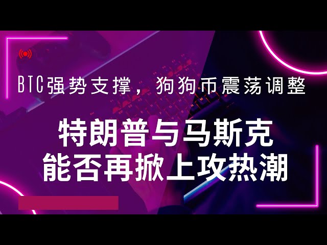 狗狗币 doge币 比特币 BTC 最新行情走势分析，