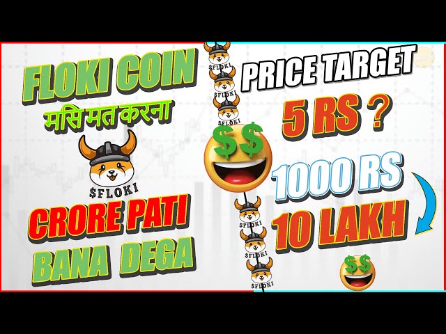 FLOKI COIN PREISVORHERSAGE | FLOKI COIN PREISZIEL | FLOKI COIN BULL RUN TARGET | HINDI