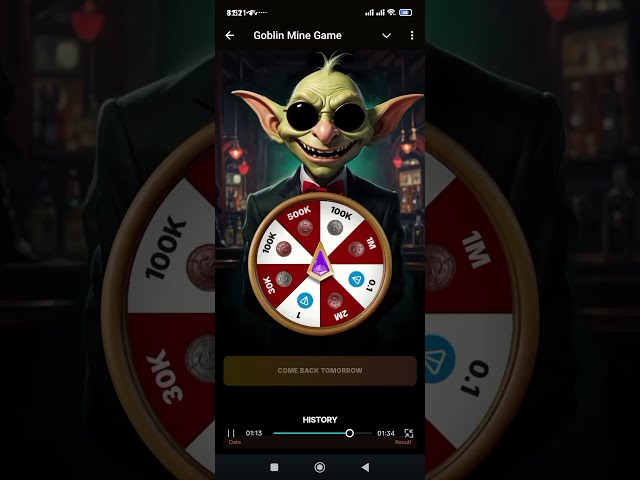 Goblin-Mine-Bot auf Telegram, um TON vor dem Münzstart zu verdienen | Großes Projekt