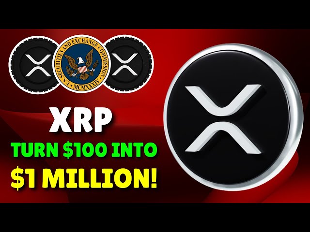 Ripple XRP $100 달 목표 카운트다운이 시작됩니다.