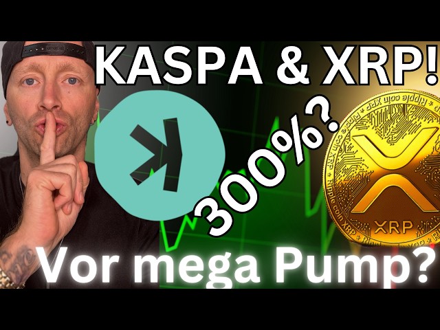 XRP 新闻💥2024 年疯狂的价格目标💥或者可能吗？ Kaspa (KAS) 顶级加密货币和价格目标❗比特币必须📉