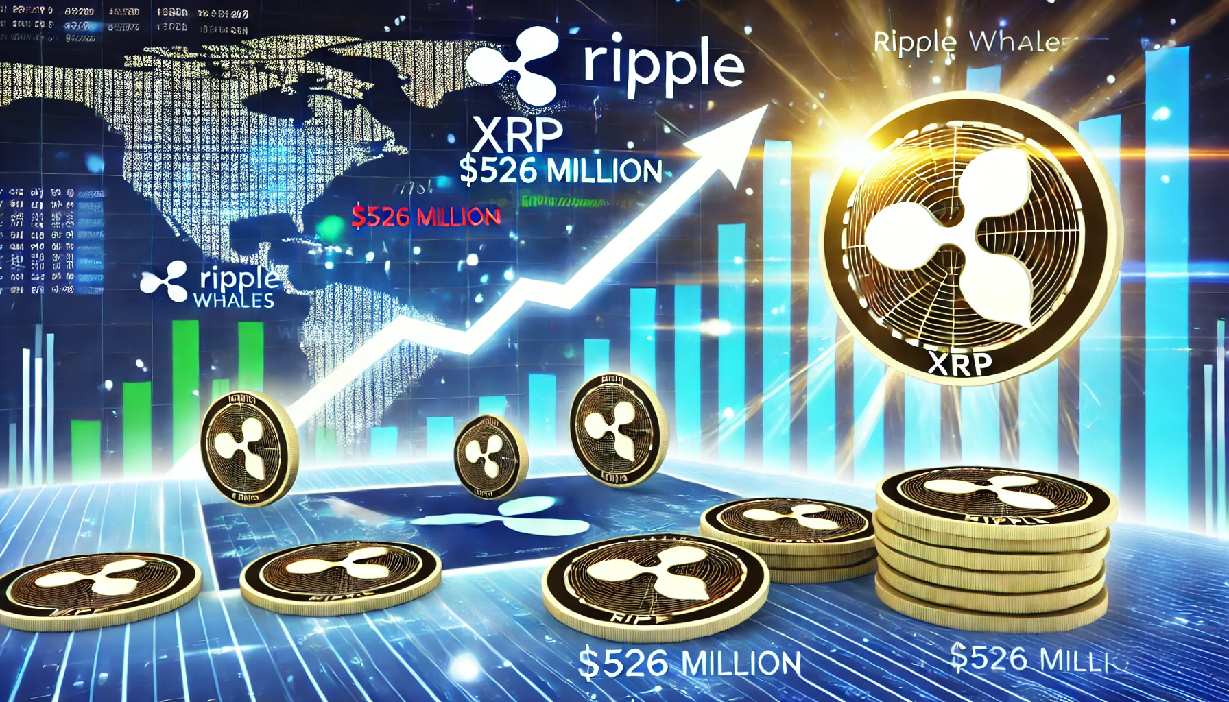 XRP 가격 상승이 시장의 관심을 끌면서 XRP 고래는 4억 5330만 개의 토큰을 축적합니다.