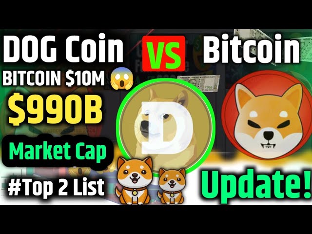 Doge coin #硬幣市場Top2硬幣列表😱 | DOG 幣價格暴漲 💥 |狗幣大更新？