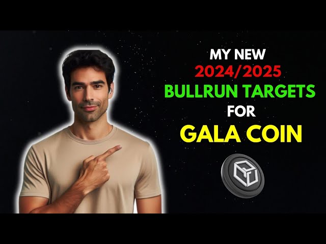 Mes objectifs GALA COIN BullRun pour 2024/2025 || Prévision de prix Gala