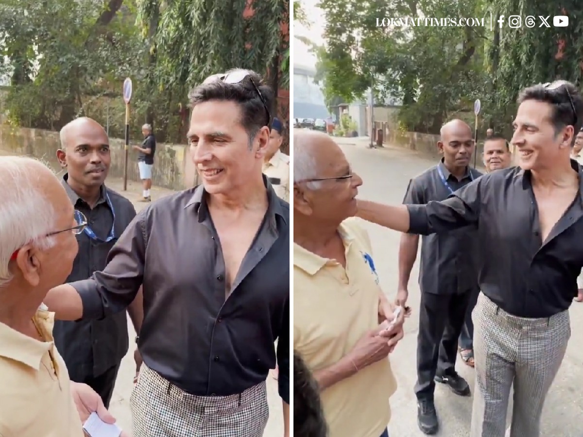 Akshay Kumar Assures Elderly Man of Action After He Complains About Poor Maintenance of Public Toilet the Actor Had Set Up in Juhu