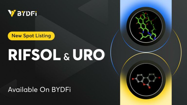 BYDFi, Rifampicin(RIF) 및 Urolithin A(URO) DeSci Meme 토큰을 상장하여 혁신적인 토큰 제공 확대