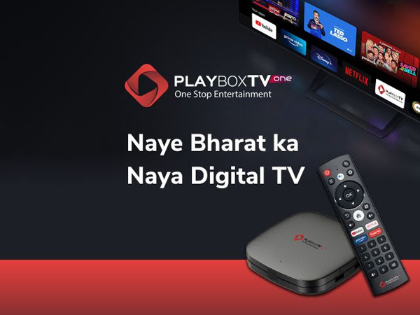 PlayboxTV ONE 作為一款尖端的 Android 電視盒推出，計劃起價為盧比。 149