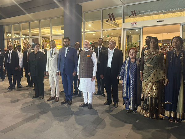 PM Modi Lands In Georgetown On A State Visit To Guyana, Received By President Ali