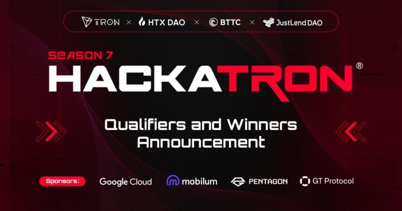 TRON DAO annonce les qualifications et les gagnants de HackaTRON Saison 7