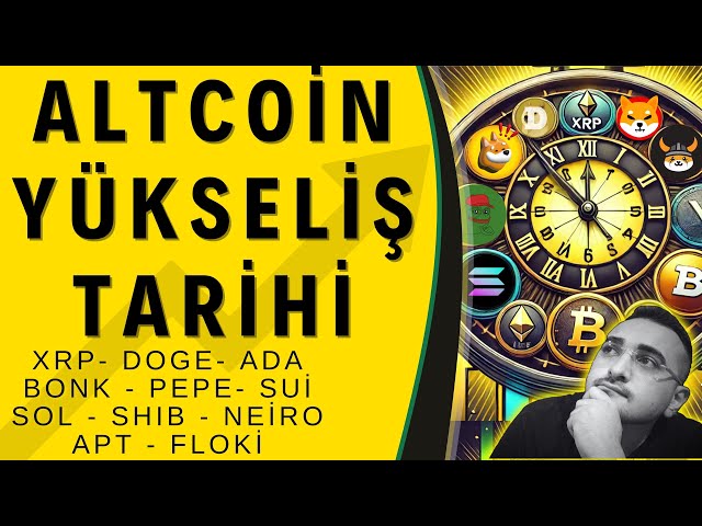 IS THE ALTCOIN RALLY STARTING? XRP, ADA, DOGE, SOL, FLOKİ, BONK, Sİ, PEPE, SHIBA, NEİRO ARE ON THE RISE!