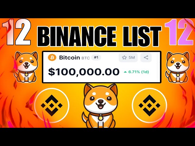 BINANCE 12 코인 목록 😱BABY DOGECOIN🤫 $0.01 다음... 목표 😱브레이킹 뉴스 오늘의 가격 예측