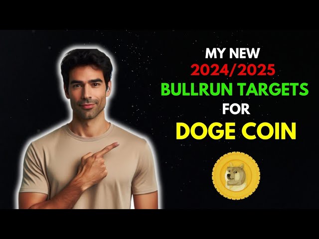 我的 DOGE COIN BullRun 2024/2025 目标 ||总督价格预测