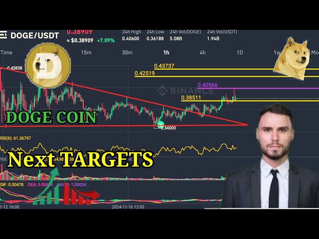 Doge Coin Next Targets | Doge Coin Analysis And Next Move Alert 🚨👀 | 19 Nov | #cryptotrading #crypto