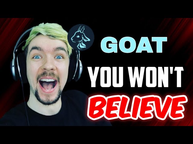 GOAT Coin Huge EXPLOSION! GOAT Price Prediction