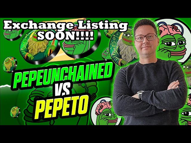 Pepe Unchained와 Pepeto Big Exchange 상장 예정 - 어느 거래소인가요? 상장 전 여기서 구매하세요!!