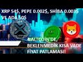 1～2日で拡散します: XRP $54、ADA $30、SHIBA $0.003、PEPE $0.002!