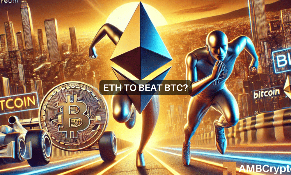 以太坊（ETH）价格预测：ETH 能否跑赢比特币（BTC）？