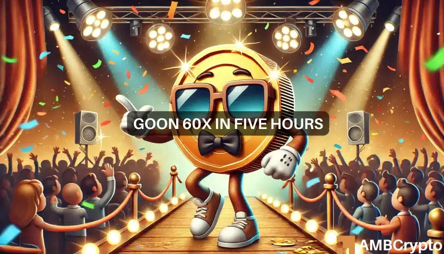 GOON [GOON] Crypto a enregistré des gains de près de 6 000 % en moins de cinq heures