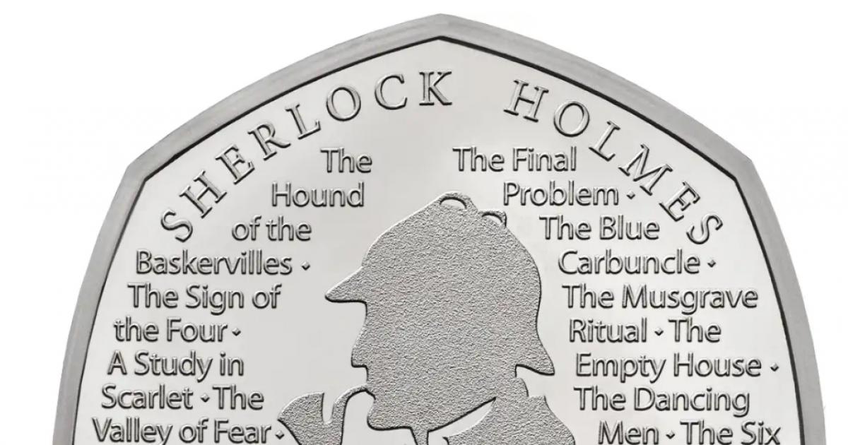 Herefordshire-based anonymous seller lists Sherlock Holmes 50p coin on eBay for £8,000