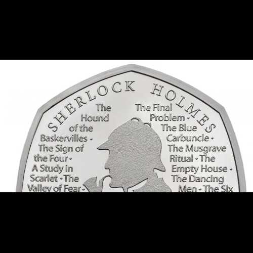 Herefordshire-based anonymous seller lists Sherlock Holmes 50p coin on eBay for £8,000