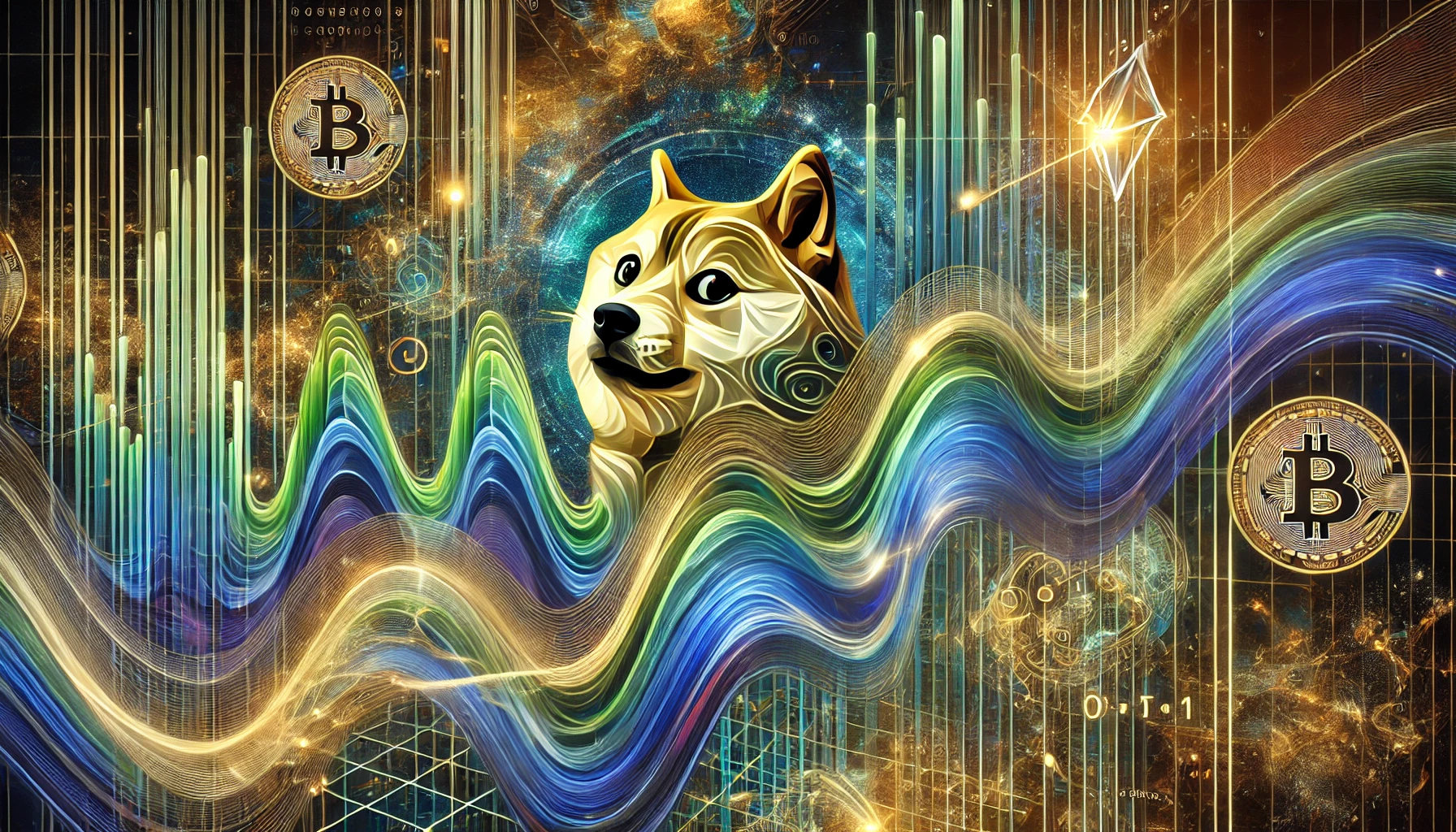 本周二 DOGE 飙升至~$0.42，但立即修正至~$0.39B，将其近期第六大资本让给了 XRP