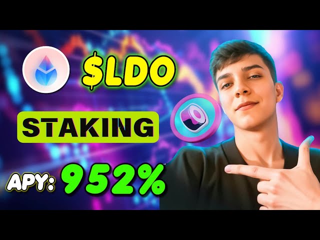 Earn Big with Staking Lido coin 🚀 Stake LDO for 952% APR Today