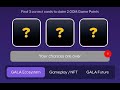 GALA COIN 카드 콤보가 오늘 11월 21일에 단계별로 공개됩니다.