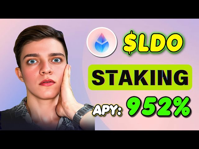 Maximize Your Portfolio 🚀 Stake Lido coin and Staking LDO for 952%