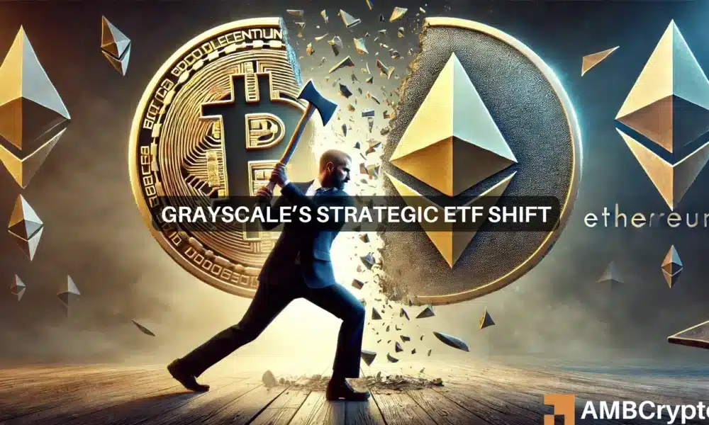 Grayscale 完成 BTC 和 ETH 迷你信託 ETF 的反向股票分割，為 BTC ETF 選擇權首次亮相做準備