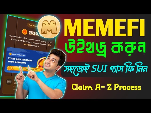 Check out how to claim Memefi. Memefi Withdraw OKX to Exchange. Memefi Sui Gas fee